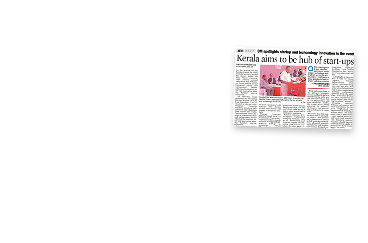 Kerala aims to be hub of start-ups